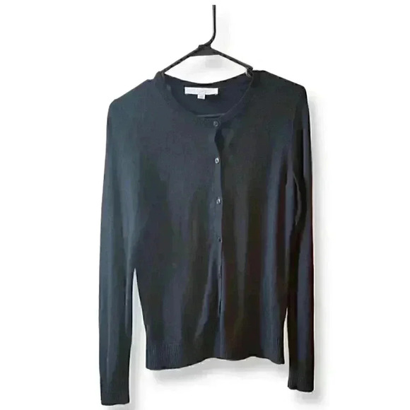 Ann Taylor Loft Basic Black Cardigan Size Small - Picture 1 of 6